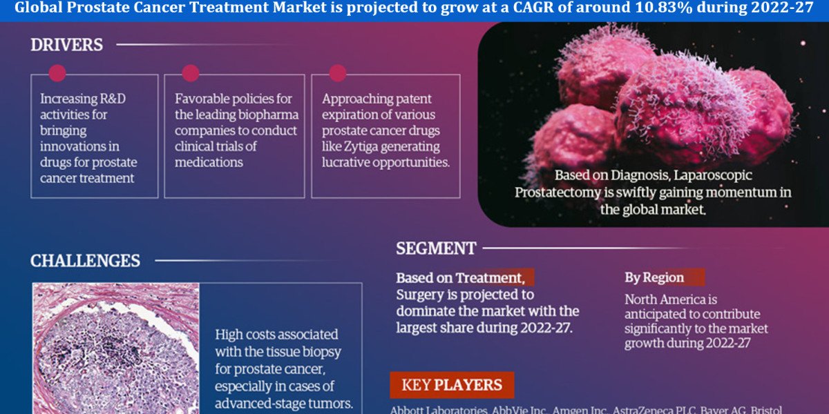 Comprehensive Overview of the Prostate Cancer Treatment Market: Size, Trends, and Growth Forecast for 2022-2027