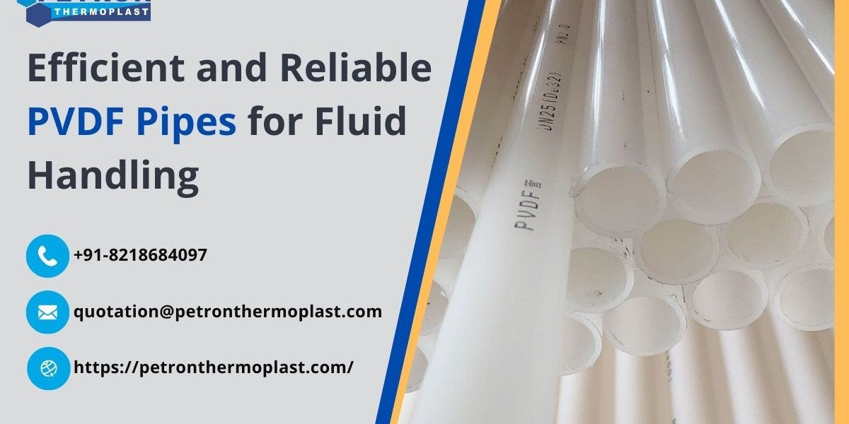 Efficient and Reliable PVDF Pipes for Fluid Handling